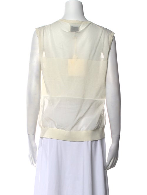 LouLou de Saison Crew Neck Sleeveless Top