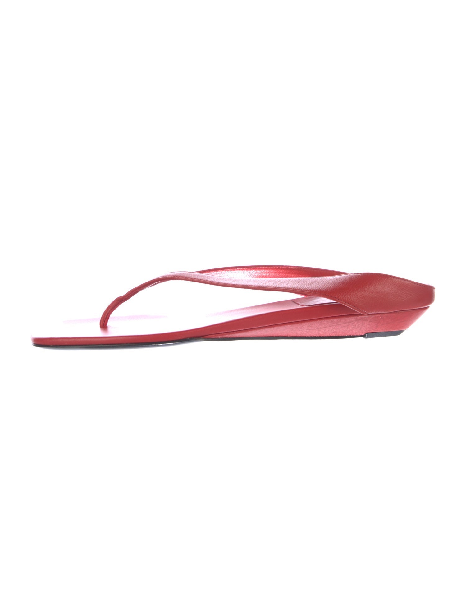 LouLou de Saison Leather Flip Flops