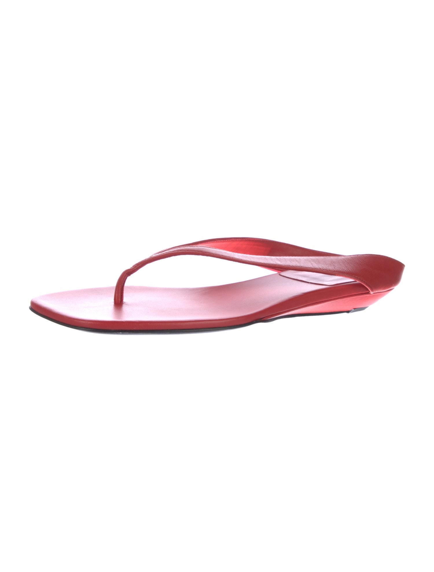 LouLou de Saison Leather Flip Flops