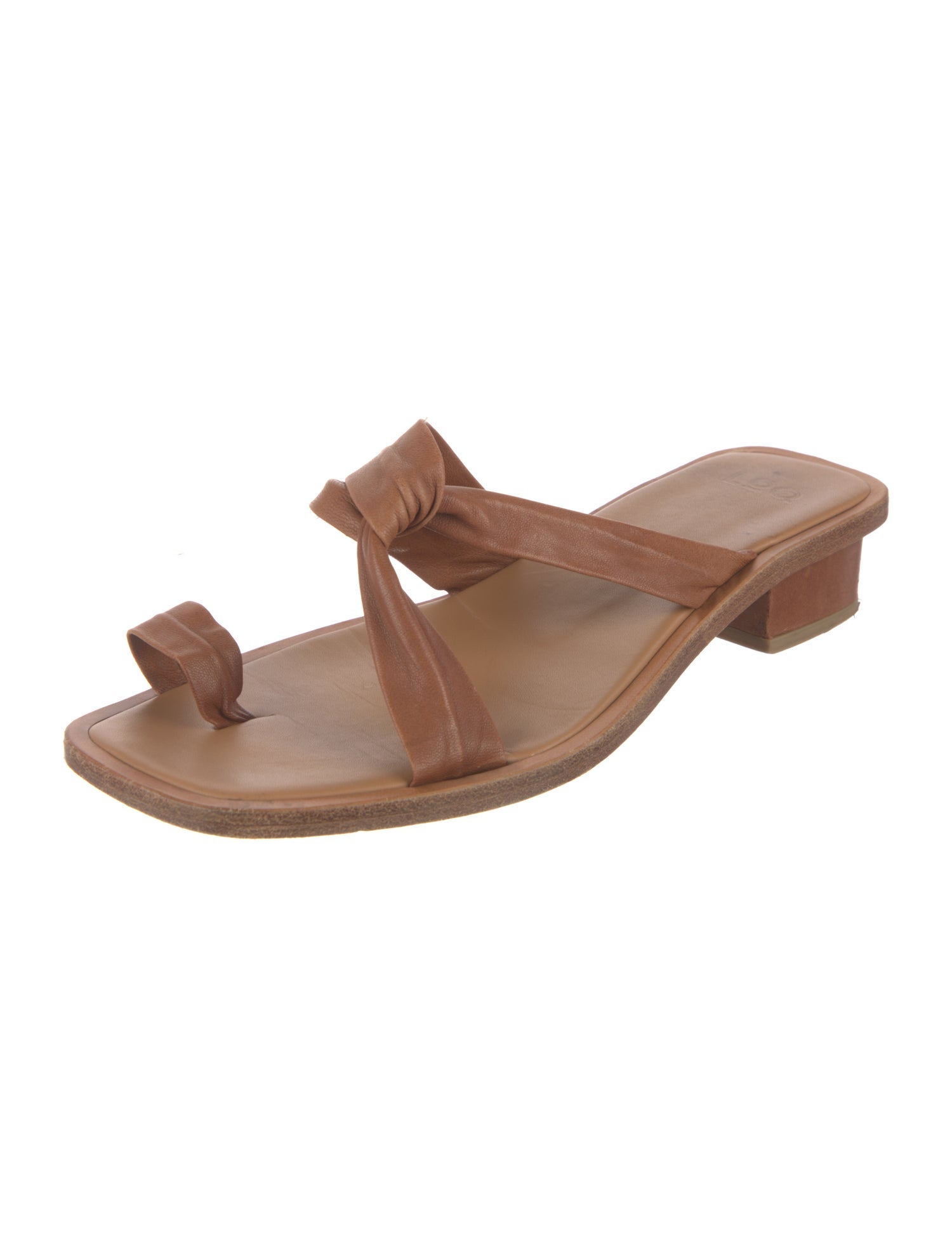 LOQ Leather Slides