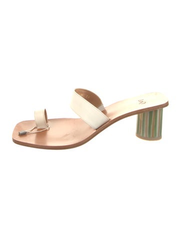 LOQ Sandals Leather Slides 8.5