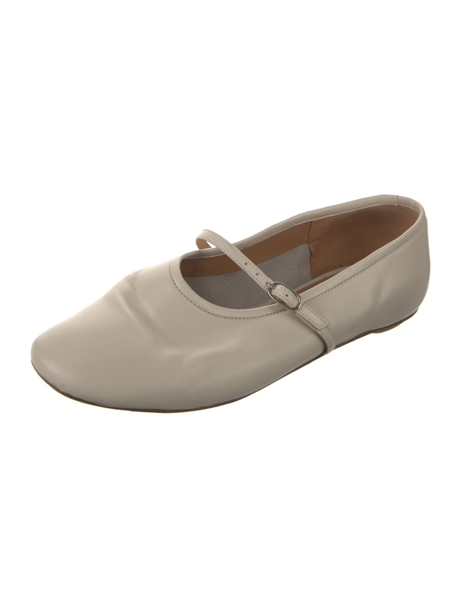 LOQ Leather Mary Jane Flats