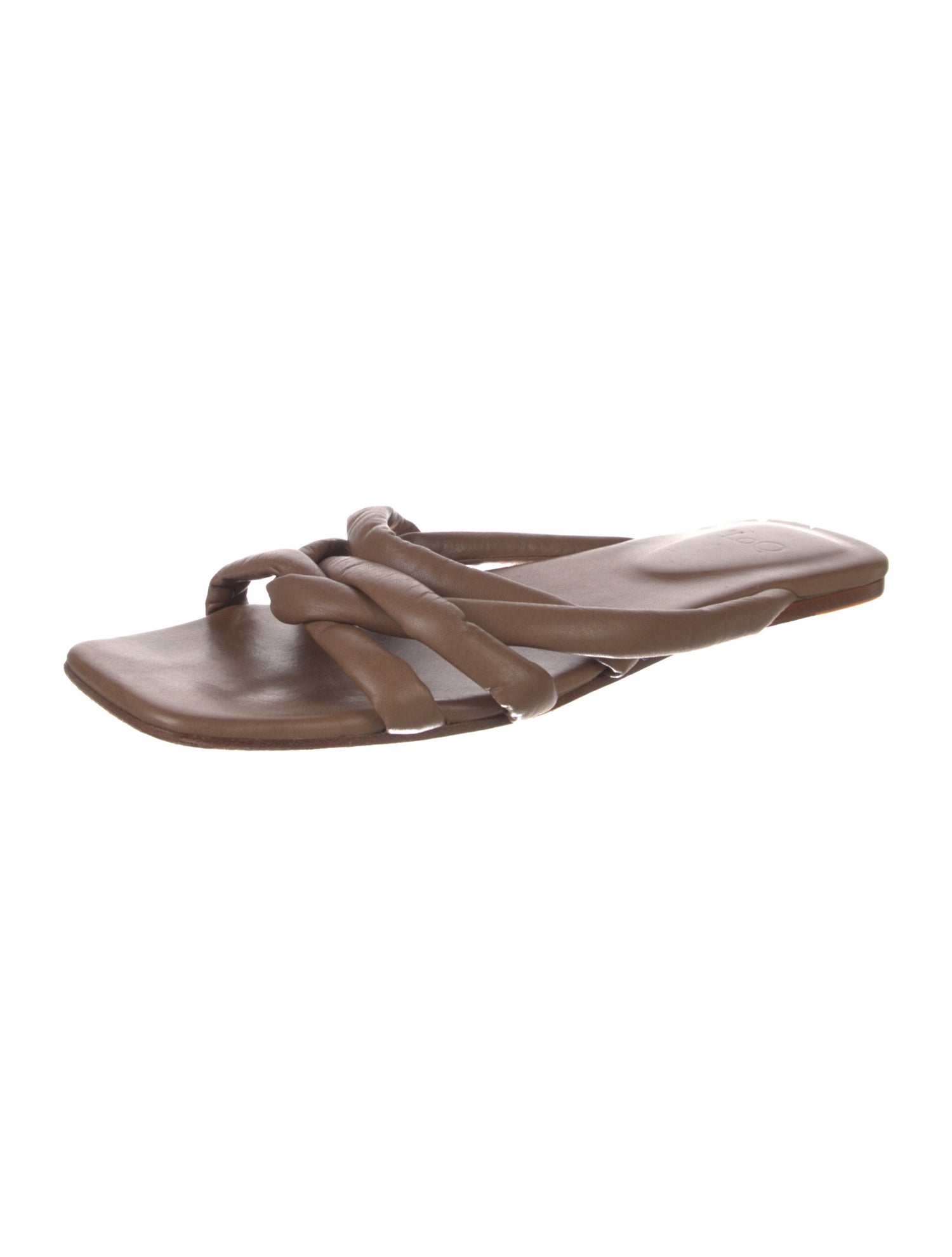 LOQ Leather Slides