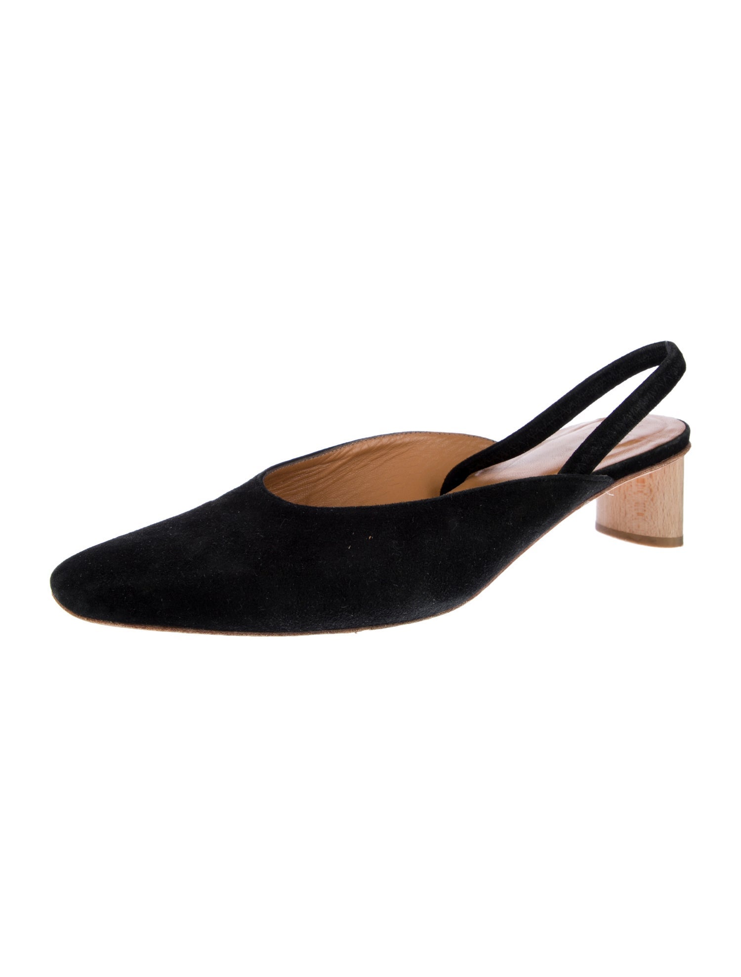 LOQ Suede Slingback Pumps