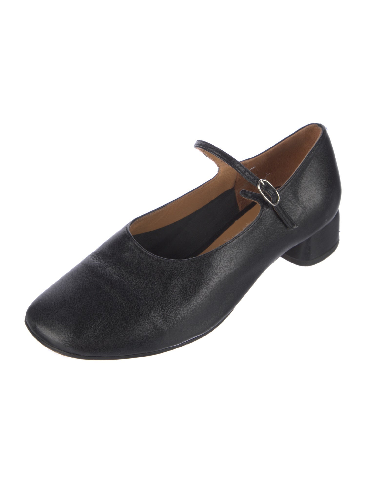 LOQ Leather Mary Jane Flats