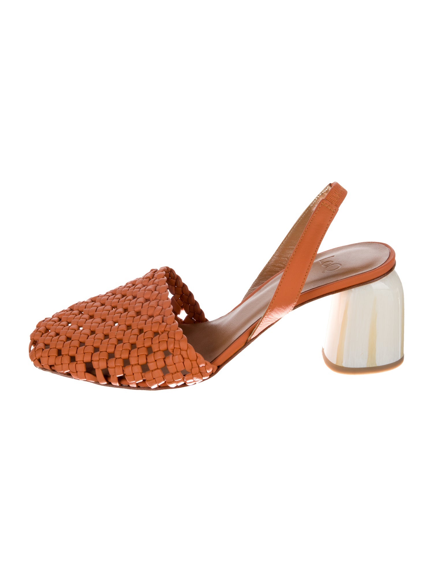 LOQ Leather Slingback Pumps