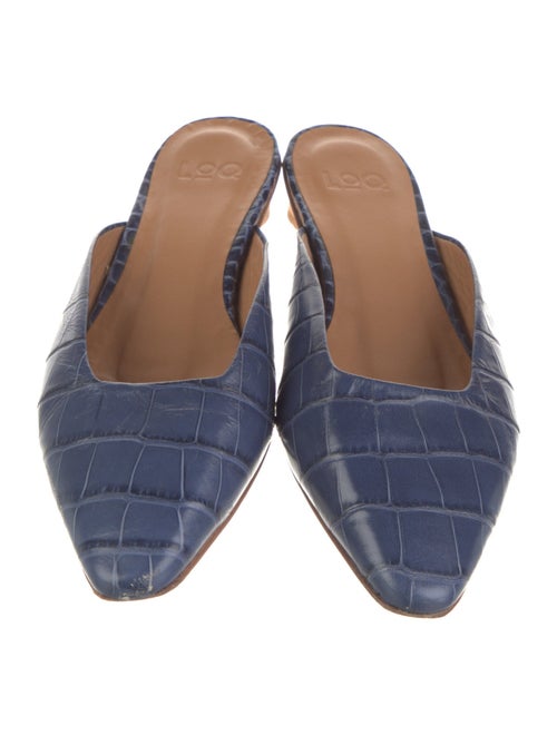 LOQ Leather Mules
