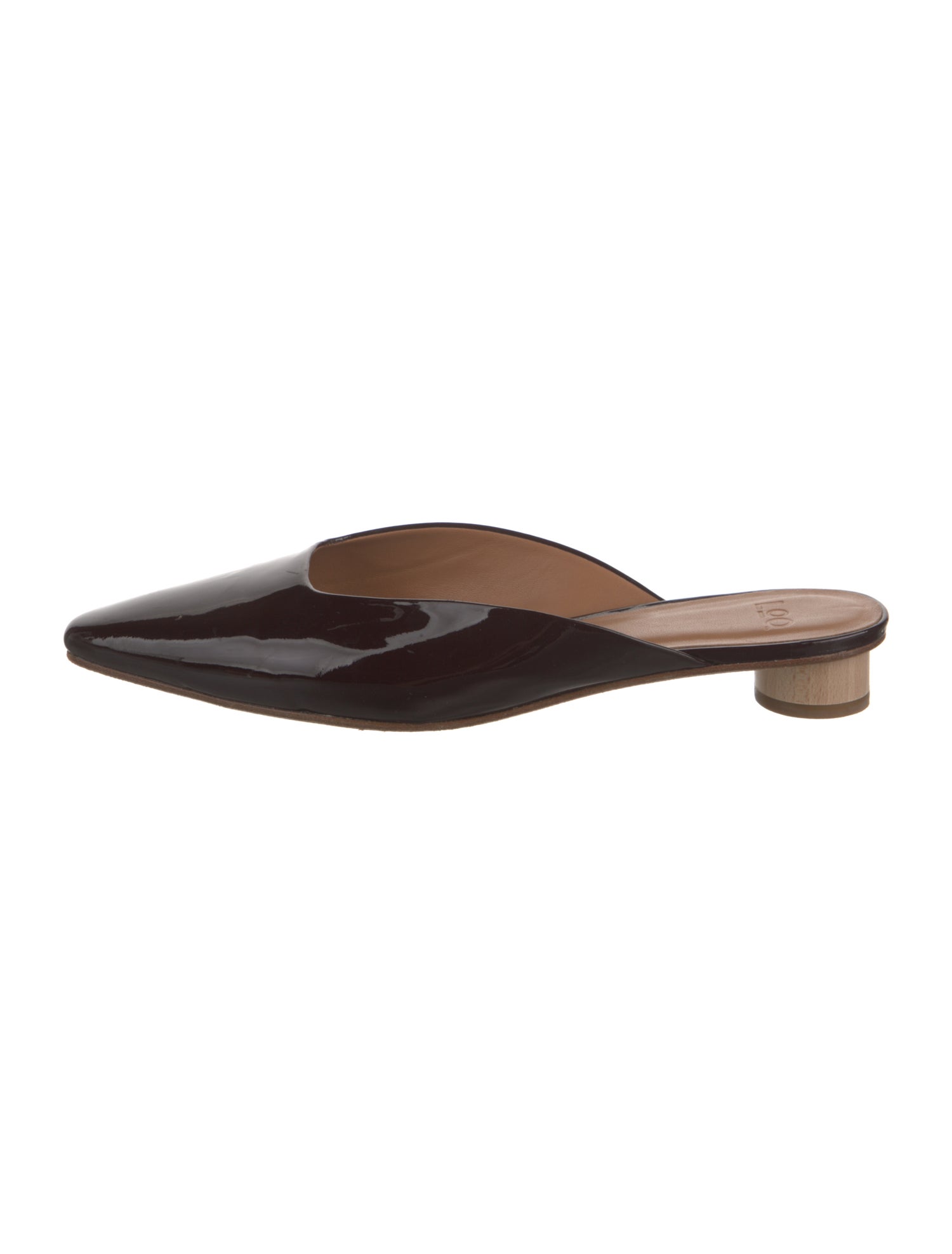 LOQ Patent Leather Mules