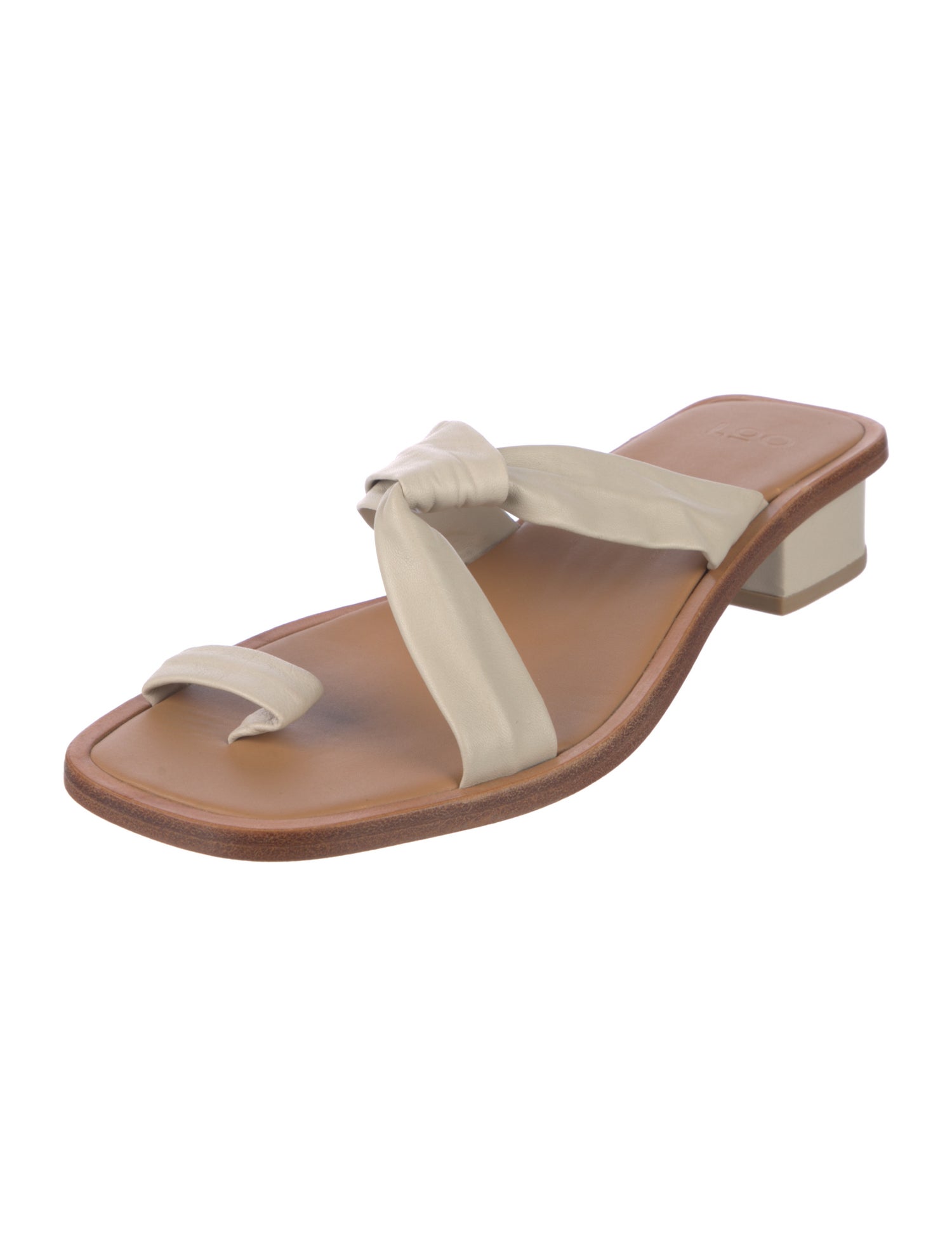 LOQ Leather Slides
