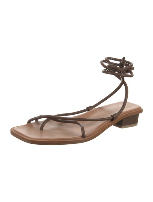 LOQ Leather Gladiator Sandals