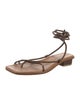 LOQ Leather Gladiator Sandals