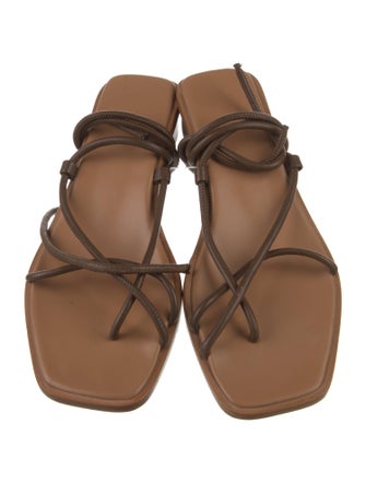 LOQ Leather Gladiator Sandals