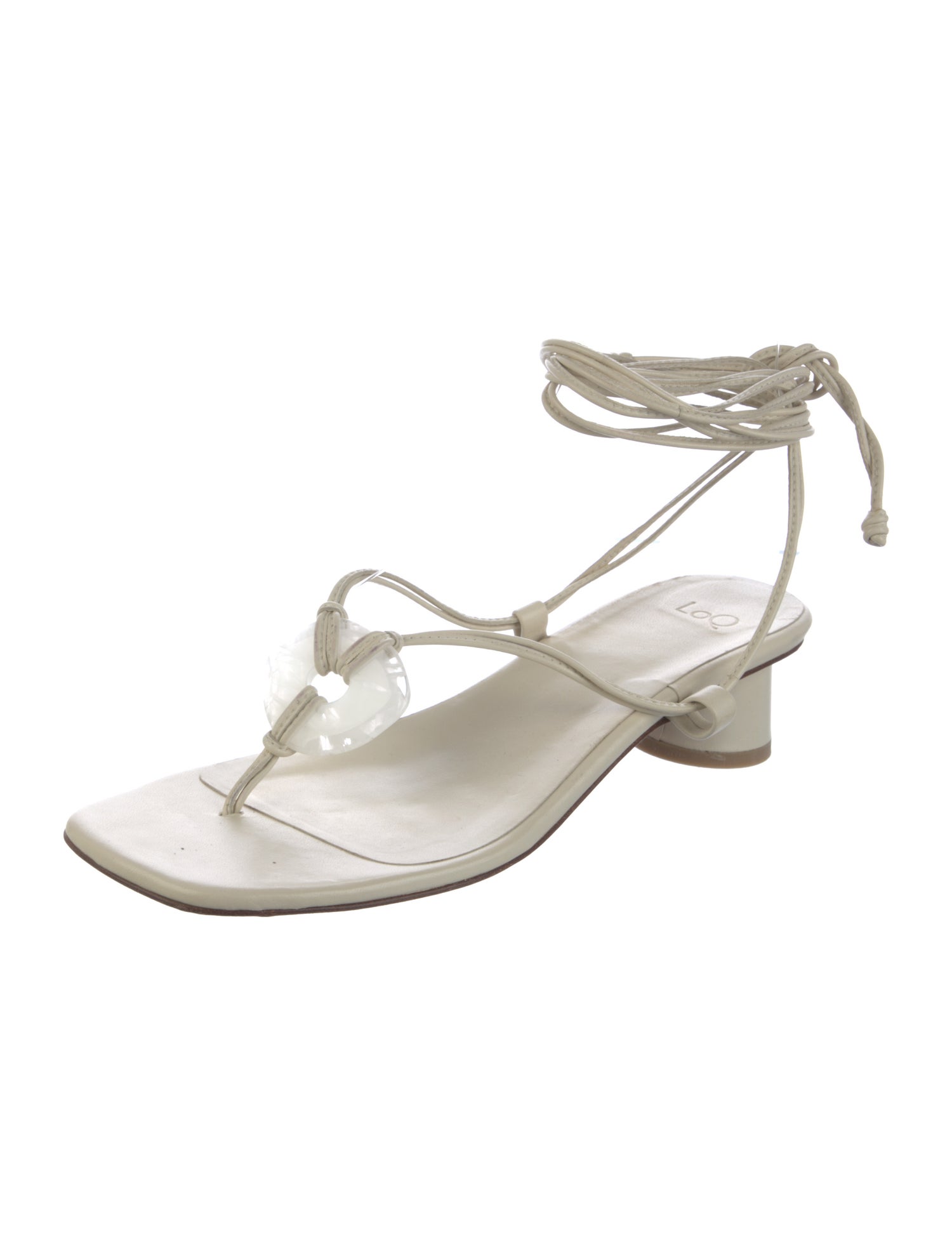 LOQ Leather Sandals