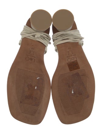 LOQ Leather Sandals