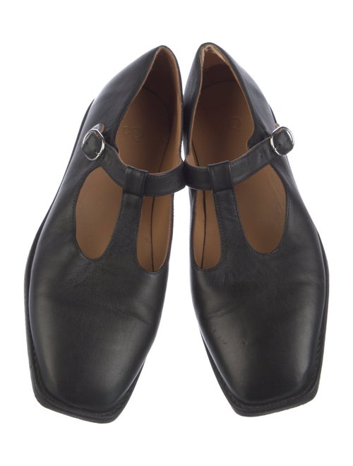 LOQ Leather Mary Jane Flats