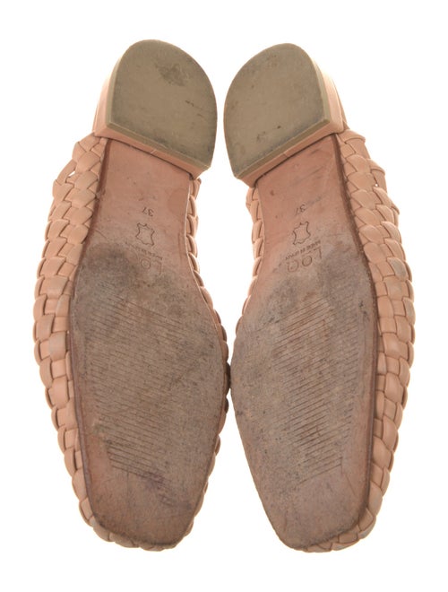 LOQ Leather Braided Accents Mules