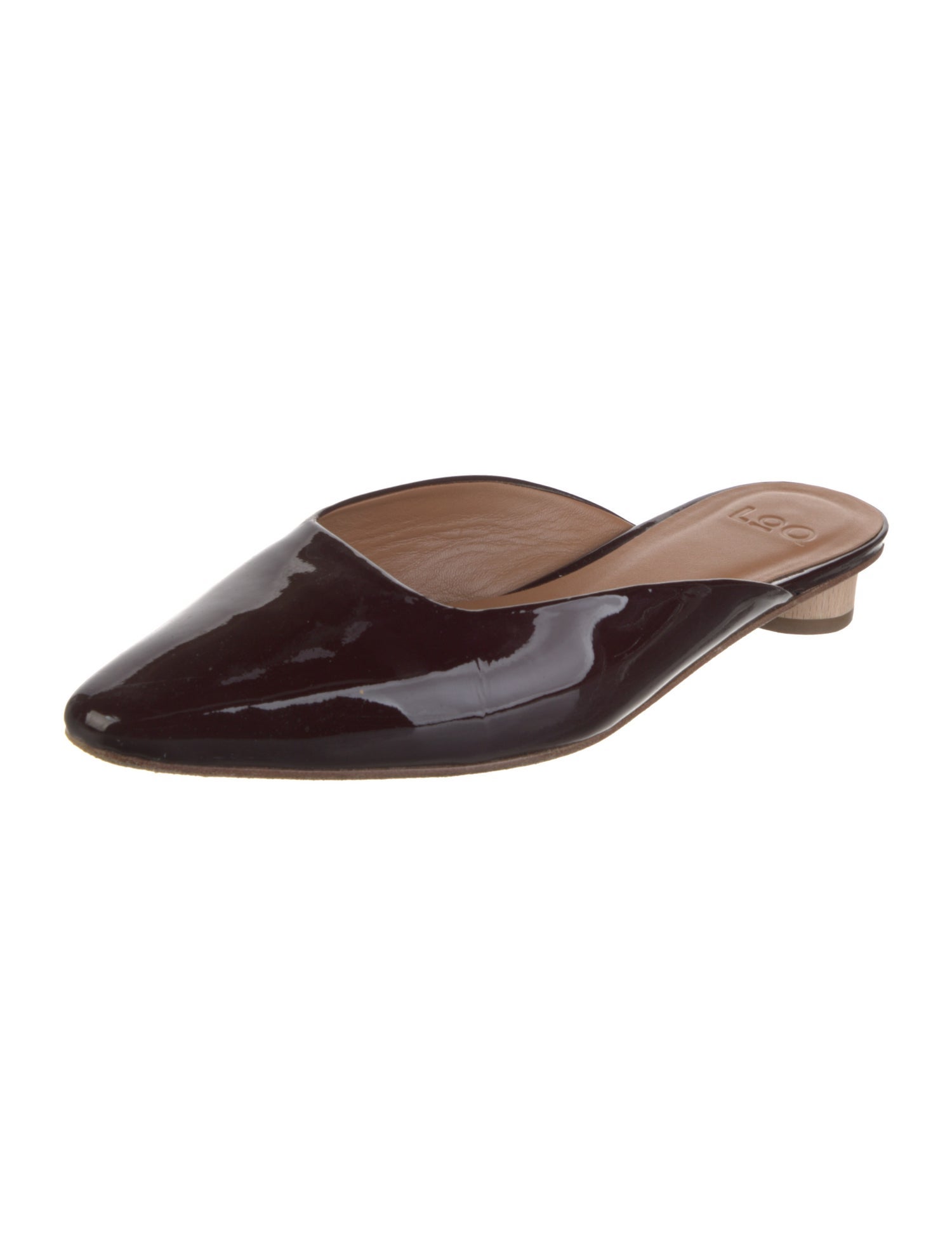 LOQ Patent Leather Mules