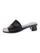LOQ Leather Slides