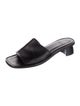 LOQ Leather Slides