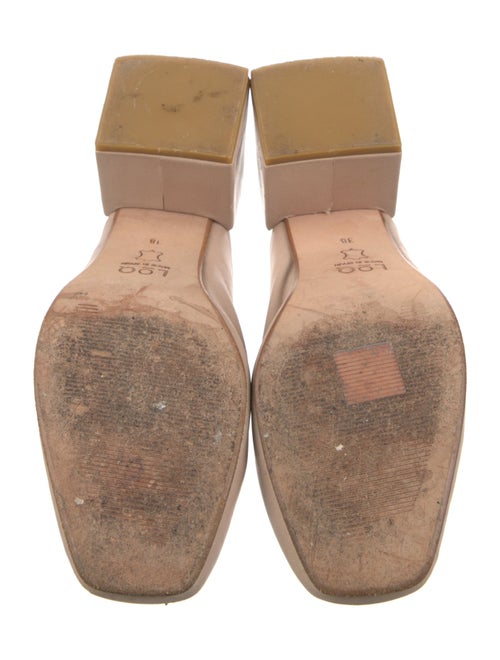 LOQ Leather Slingback Sandals