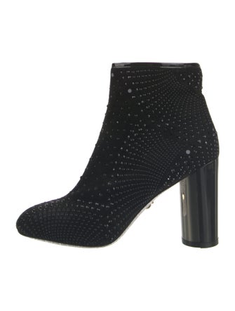 Loriblu Suede Crystal Embellishments Sock Boots