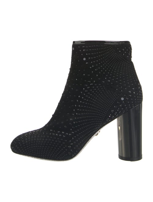 Loriblu Suede Crystal Embellishments Sock Boots