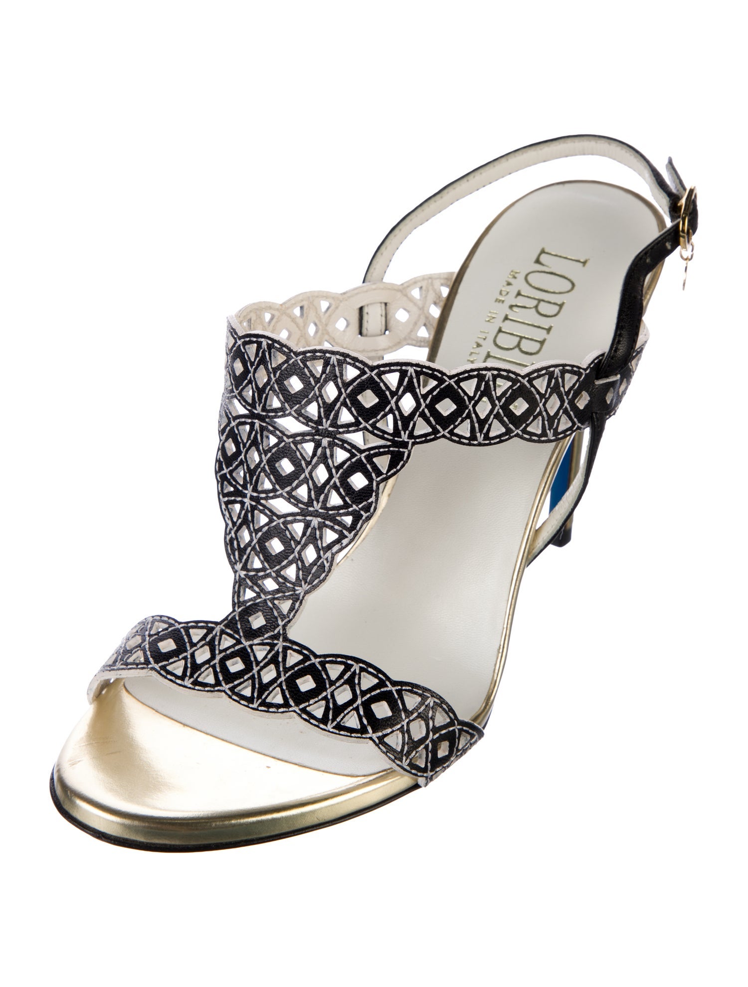 Loriblu Leather Slingback Sandals