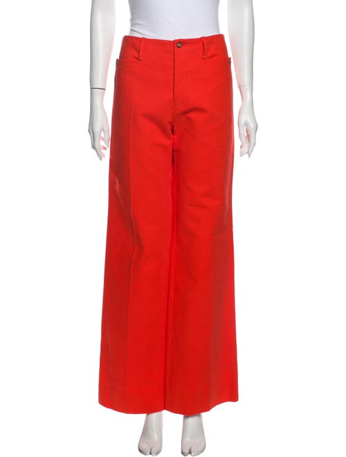 Lorod Wide Leg Pants Orange