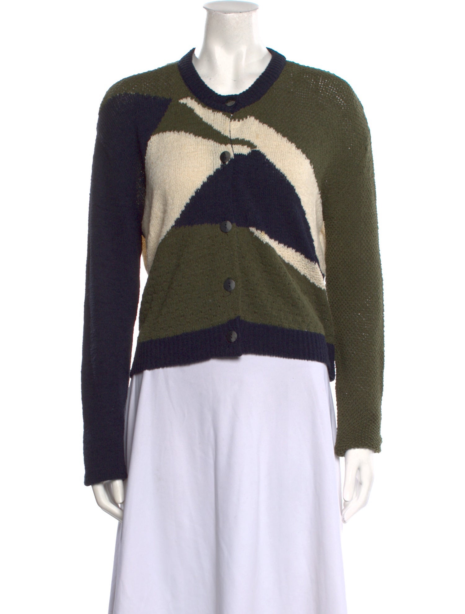Lorod Printed Crew Neck Sweater