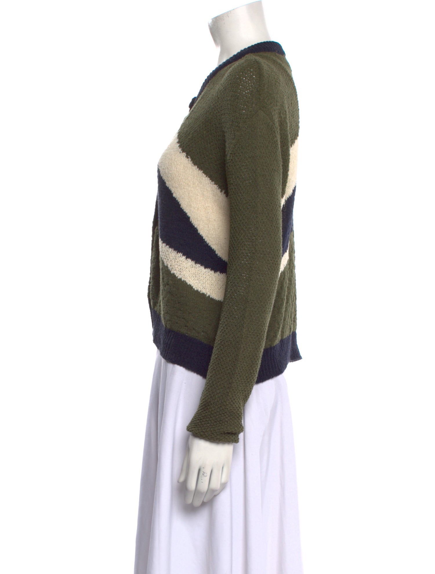 Lorod Printed Crew Neck Sweater