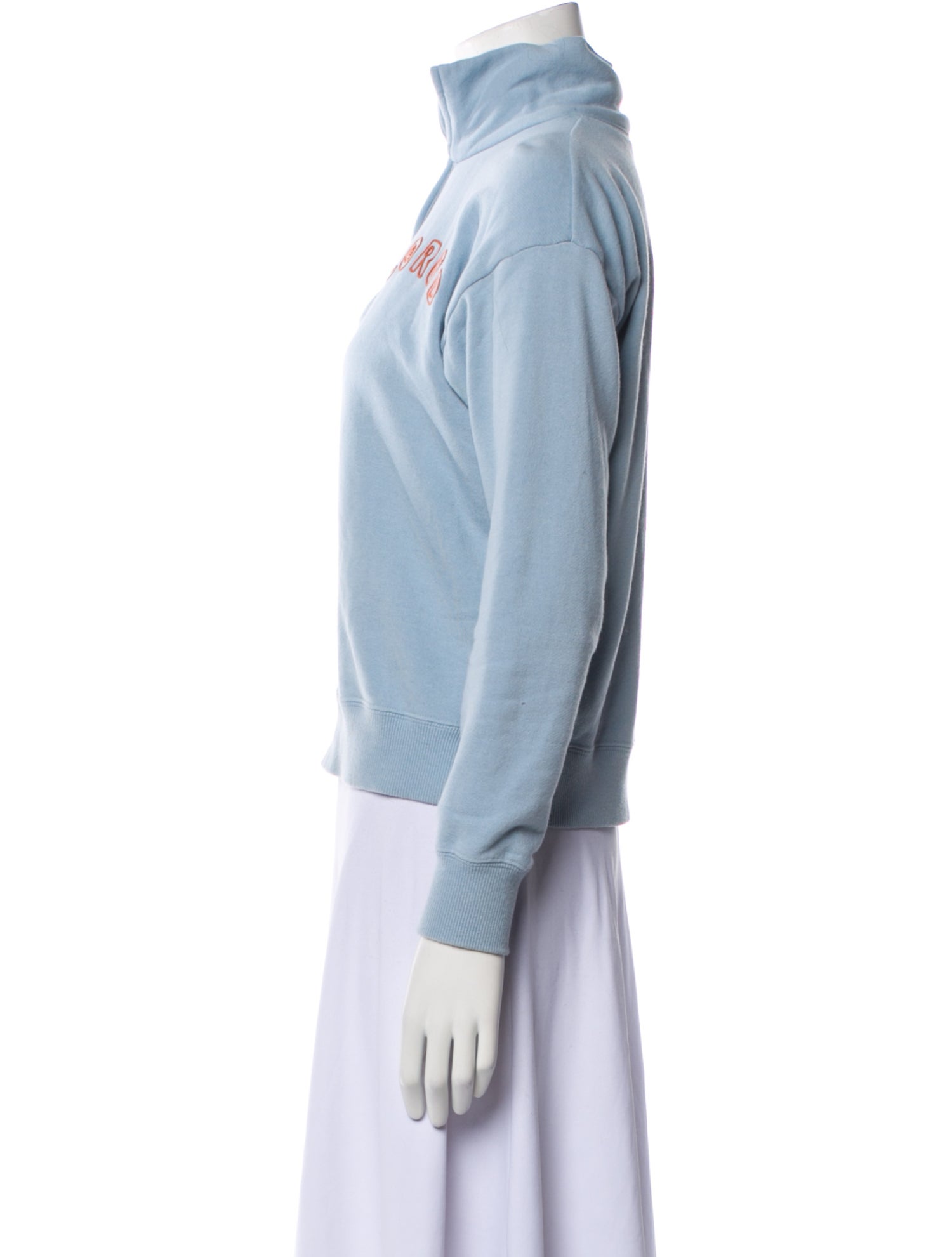 Lorod Mock Neck Long Sleeve Sweatshirt