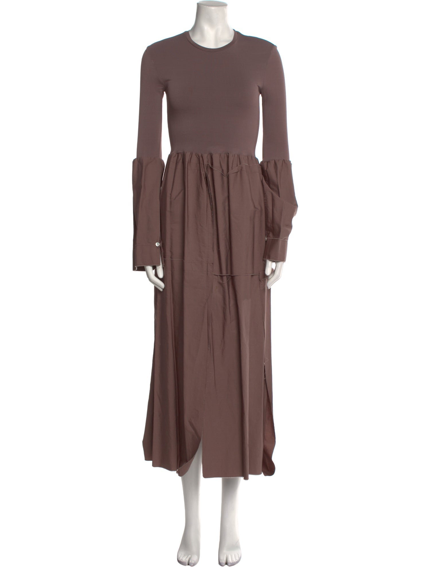 Lorod Crew Neck Long Dress