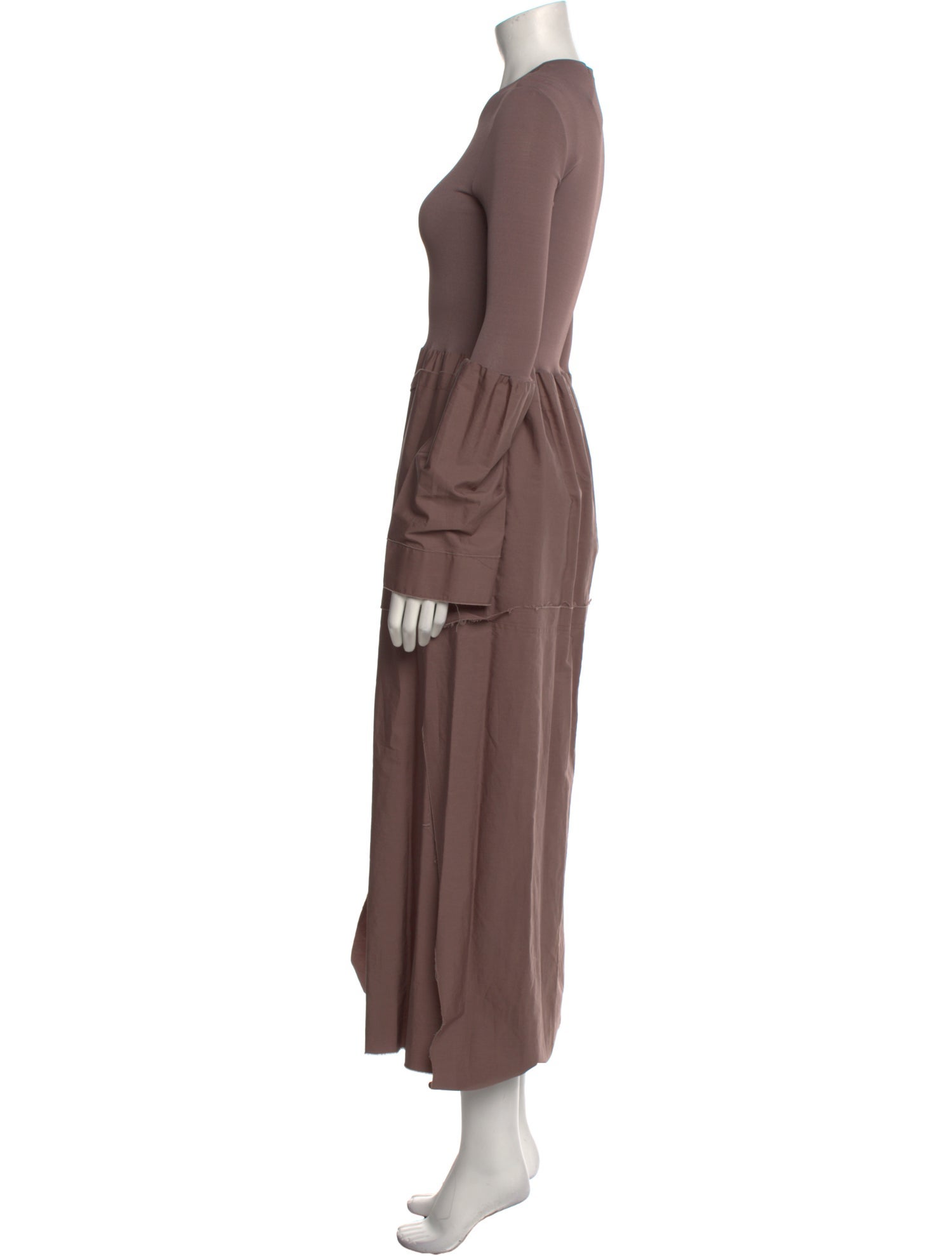 Lorod Crew Neck Long Dress