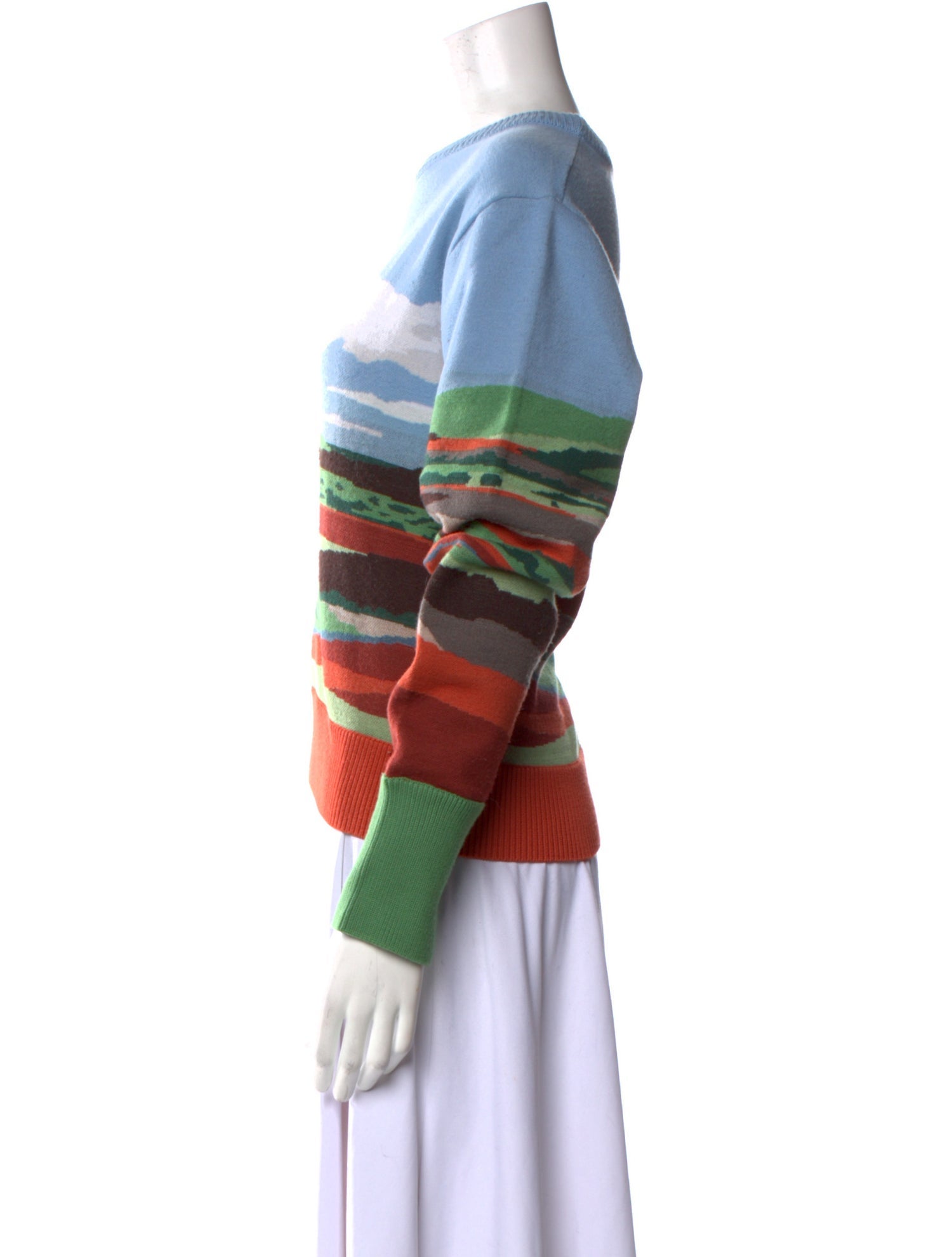 Lorod Wool Printed Sweater