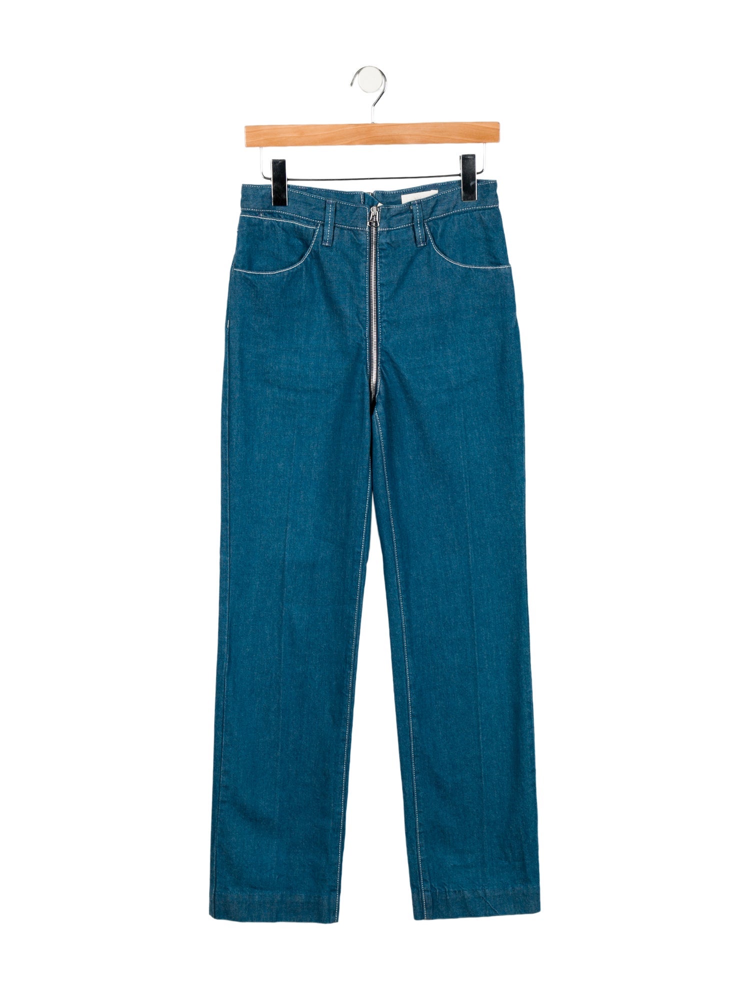 Lorod Mid-Rise Straight Leg Jeans