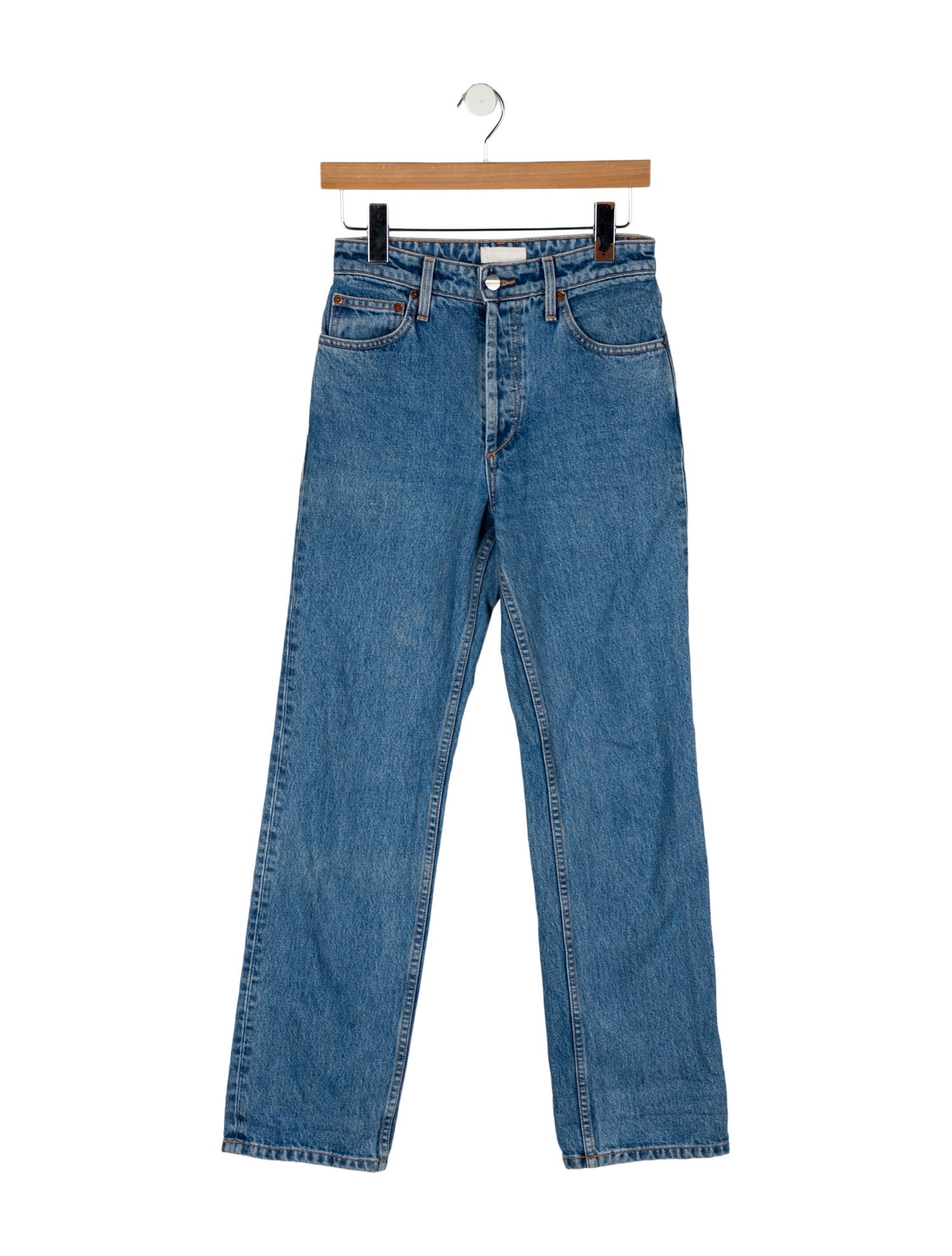 Lorod High-Rise Straight Leg Jeans