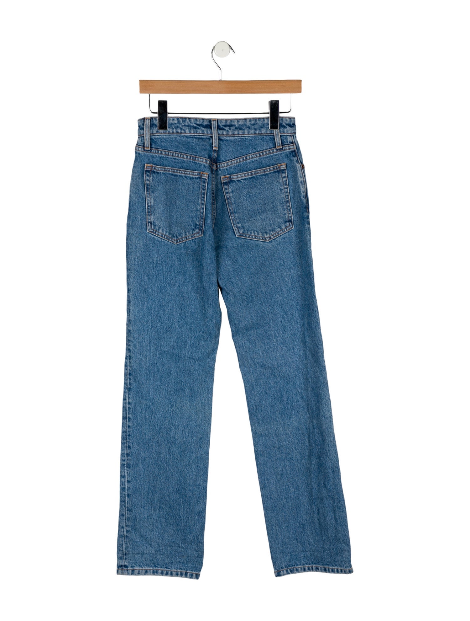 Lorod High-Rise Straight Leg Jeans