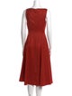 Lorod Virgin Wool Midi Length Dress