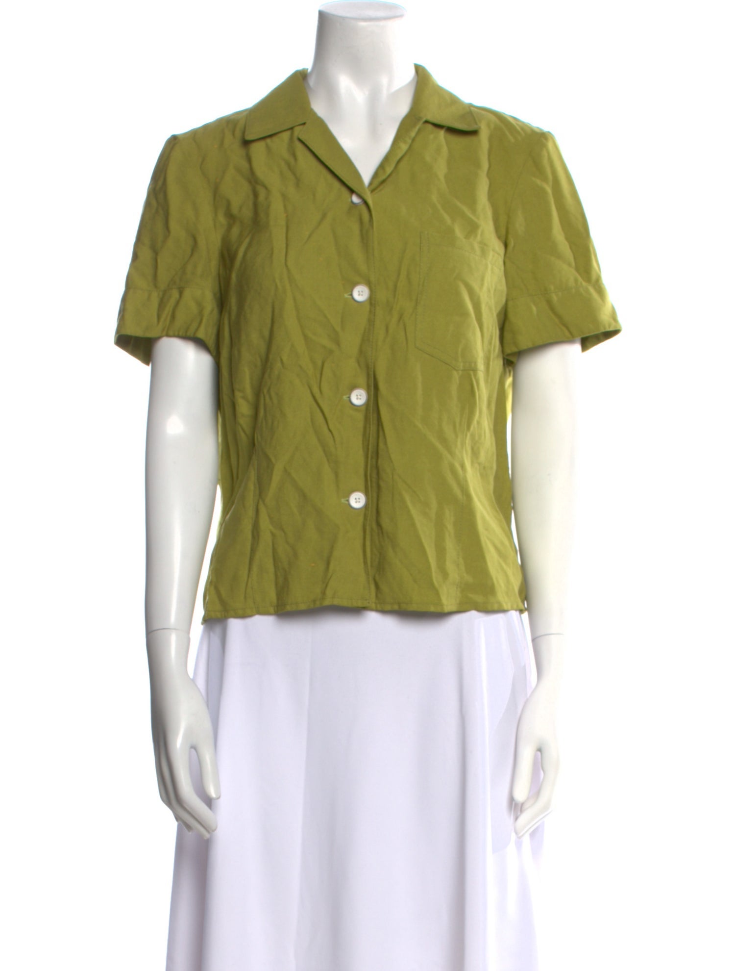 Lorod Short Sleeve Button-Up Top