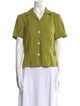 Lorod Short Sleeve Button-Up Top