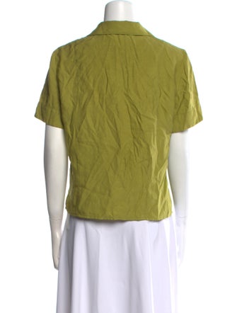 Lorod Short Sleeve Button-Up Top