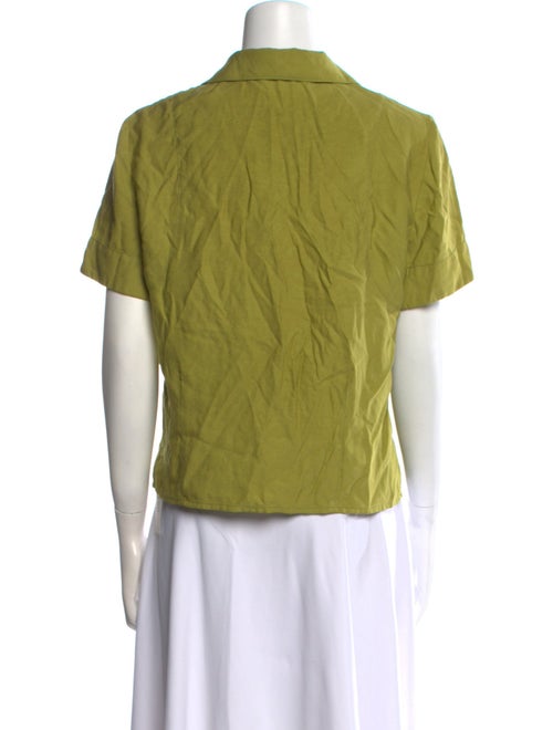 Lorod Short Sleeve Button-Up Top