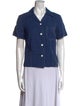 Lorod Short Sleeve Button-Up Top