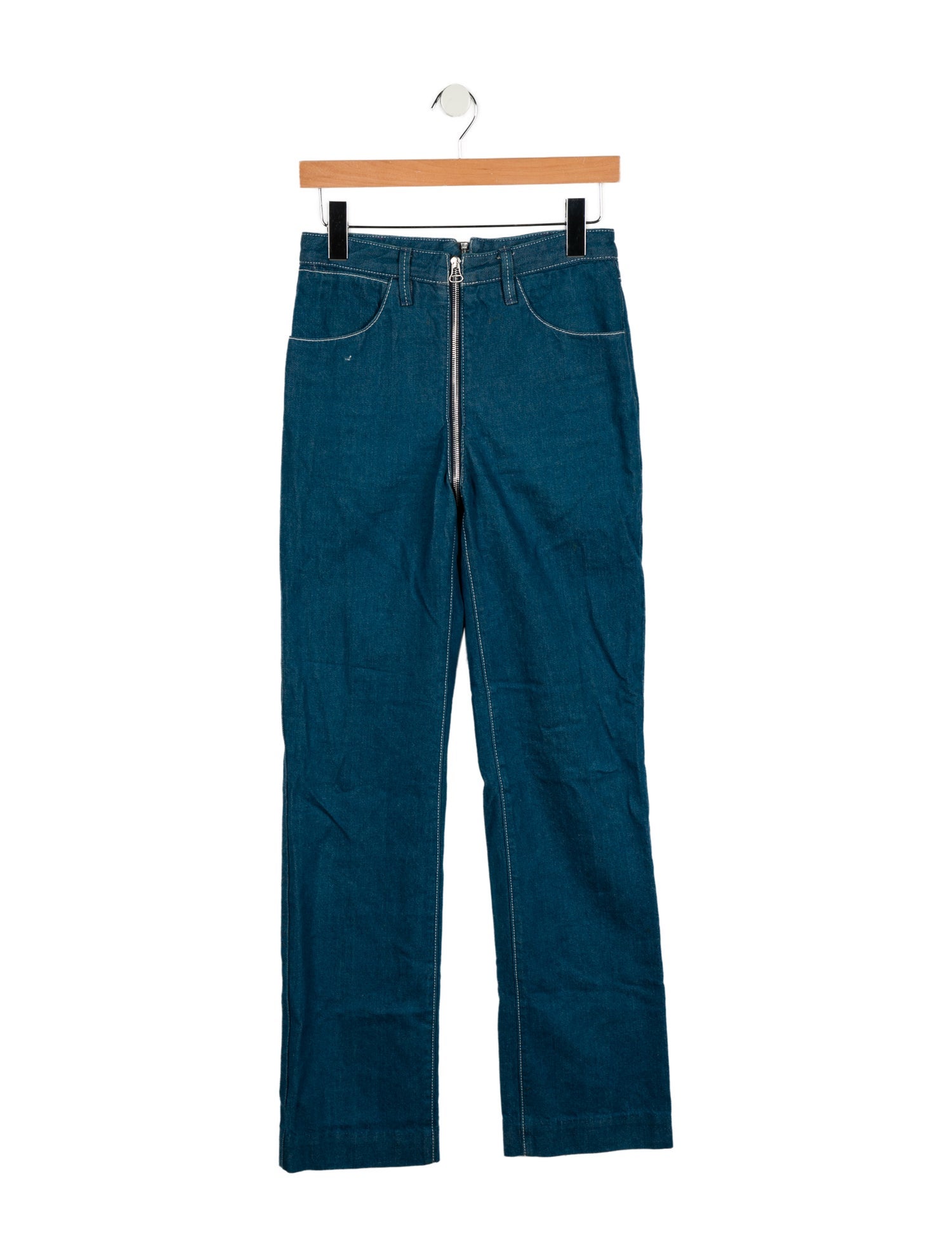 Lorod Mid-Rise Straight Leg Jeans