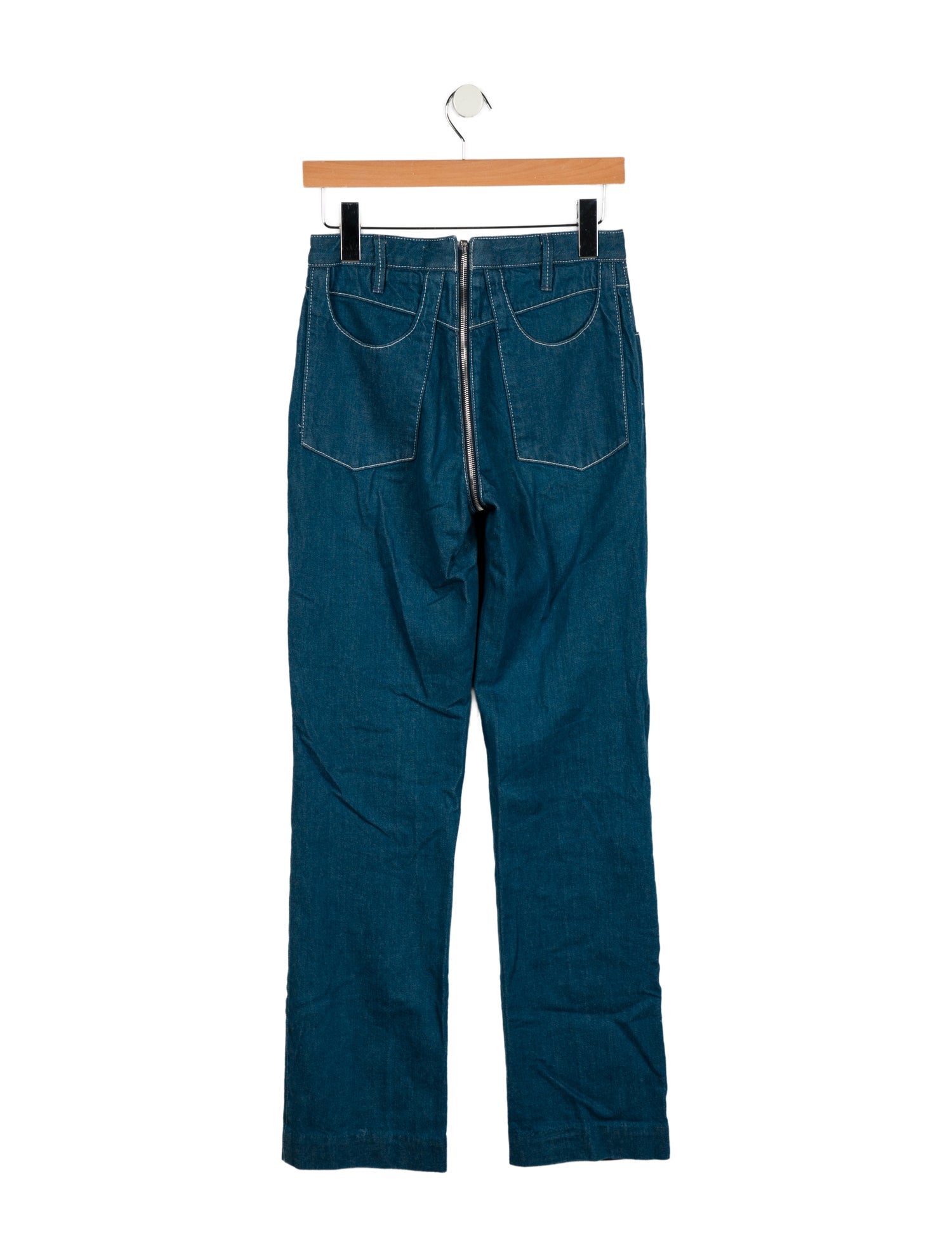 Lorod Mid-Rise Straight Leg Jeans