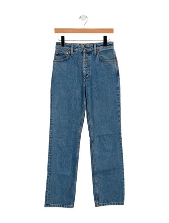 Lorod High-Rise Straight Leg Jeans