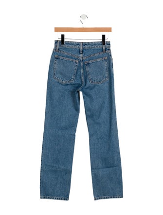 Lorod High-Rise Straight Leg Jeans