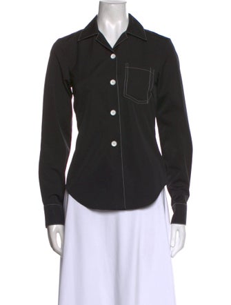 Lorod Long Sleeve Button-Up Top