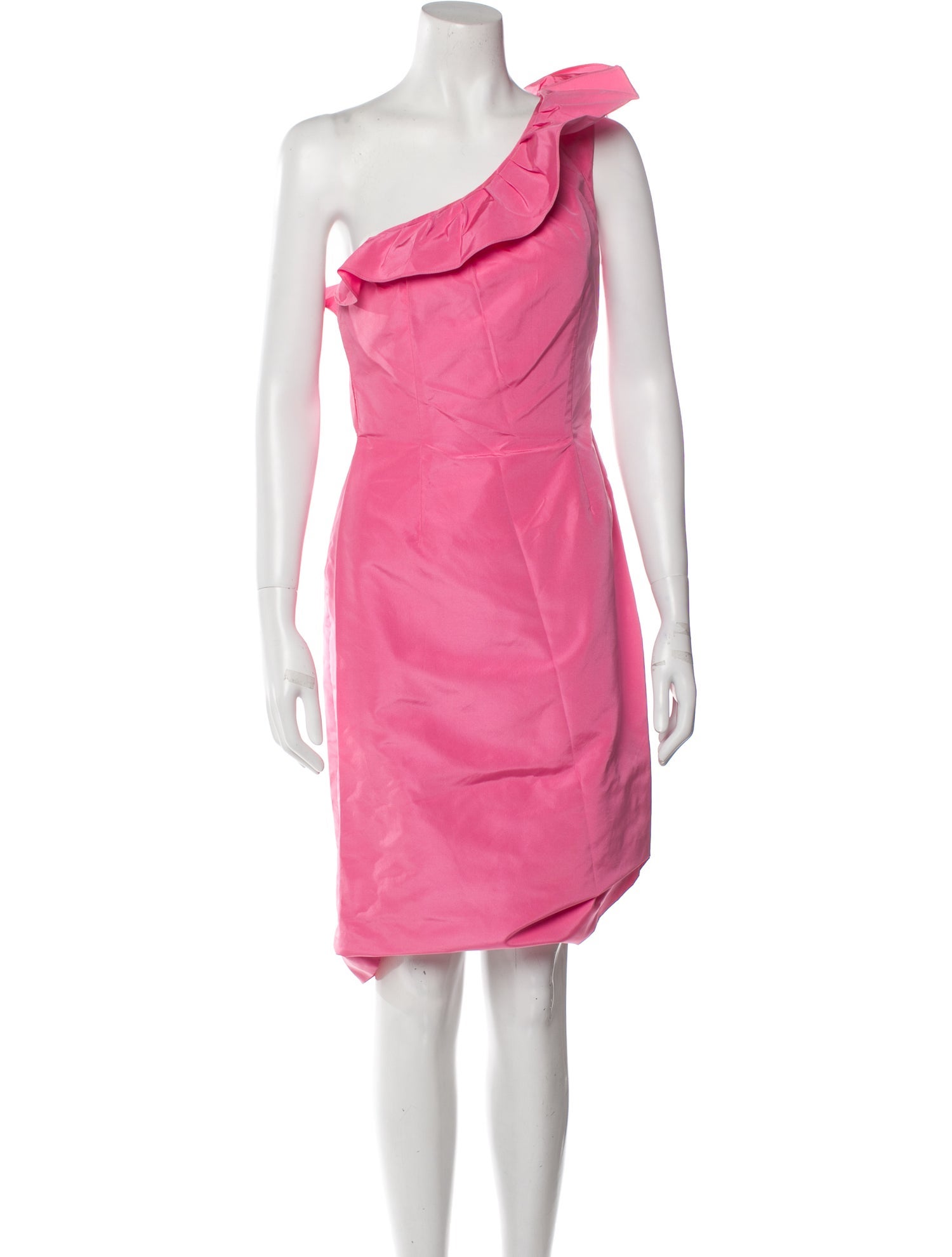 Lorena Sarbu One-Shoulder Mini Dress