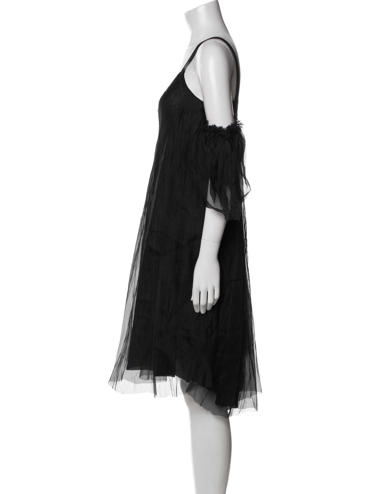 Louisa Ballou Silk Midi Length Dress